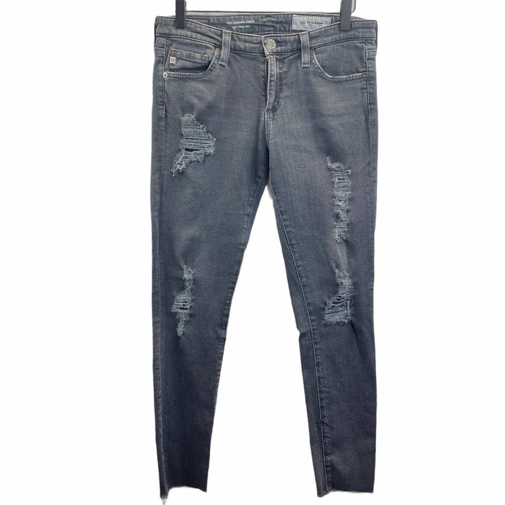 AG Adriano Goldschmied Distressed AG-ED Jeans Size 27R The Legging Super‎ Skinny